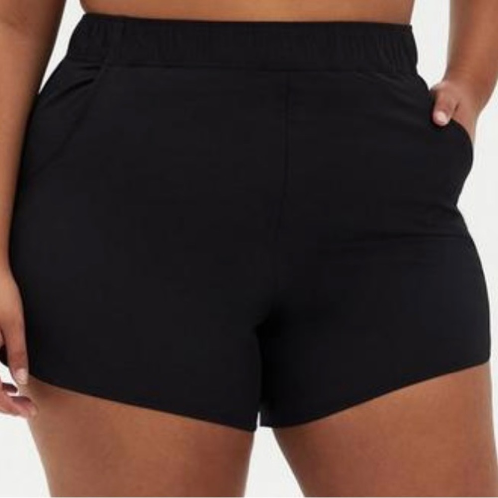 Torrid Black CoverUp/Board Shorts 4X